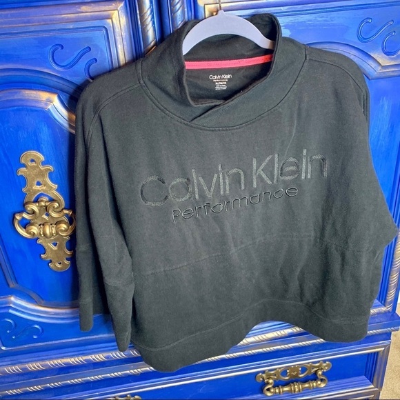 Calvin Klein Performance Crop Sweater XL Athletic - Picture 1 of 3